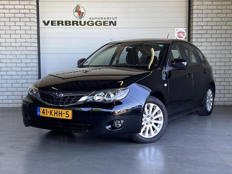 Zwart Gebruikt 2009 Subaru Impreza Hatchback | € 6.950 - Afbeelding 1/4