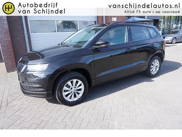 Zwart Gebruikt 2021 Skoda Karoq Business Line SUV | € 20.745 (Eerlijke prijs) - Afbeelding 1/4