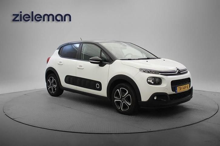 Wit Gebruikt 2018 Citroën C3 Feel Hatchback | € 7.845 (Goede deal) - Afbeelding 1/4