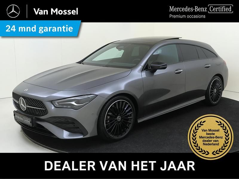 Grijs Occasion 2025 Mercedes CLA180 Shooting Brake AMG line Stationwagen | € 42.945 (Eerlijke prijs) - Afbeelding 1/4