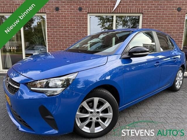 Blauw Gebruikt 2021 Opel Corsa Edition Hatchback | € 11.599 (Goede deal) - Afbeelding 1/4