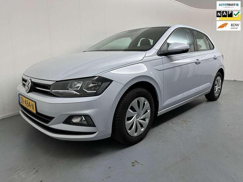 Wit, metallic lak Gebruikt 2019 VW Polo Comfortline Hatchback | € 9.250 (Goede deal) - Afbeelding 1/4