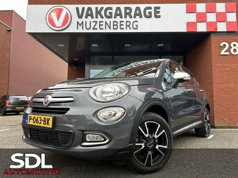 Grijs Gebruikt 2018 Fiat 500X Pop Star SUV | € 13.945 (Eerlijke prijs) - Afbeelding 1/4