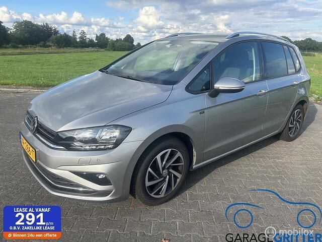 Grijs Gebruikt 2018 VW Golf Sportsvan Highline MPV | € 17.950 (Eerlijke prijs) - Afbeelding 1/4