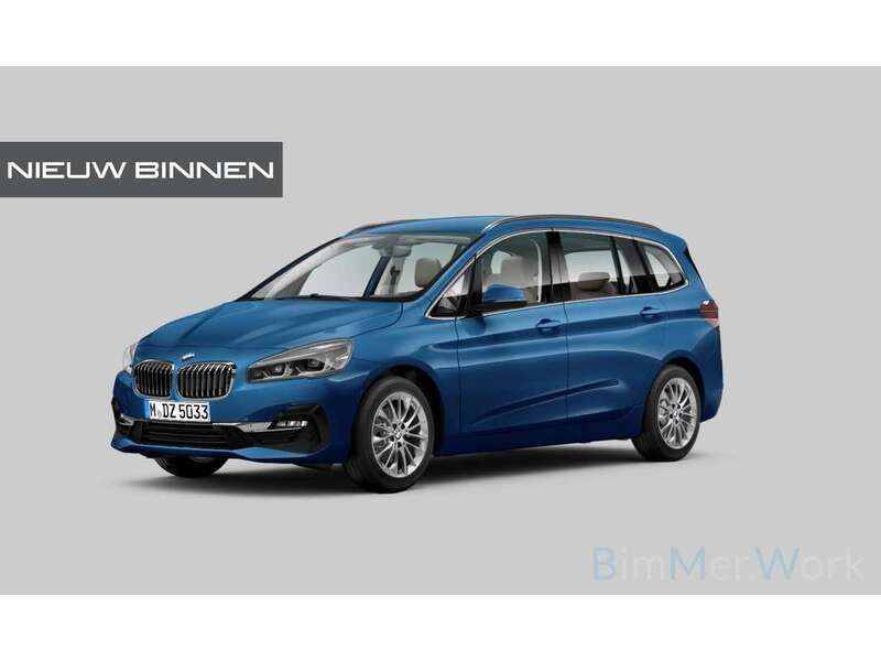 Blauw, metallic lak Gebruikt 2021 BMW 218 Gran Tourer Comfort Edition MPV | € 23.840 (Eerlijke prijs) - Afbeelding 1/3