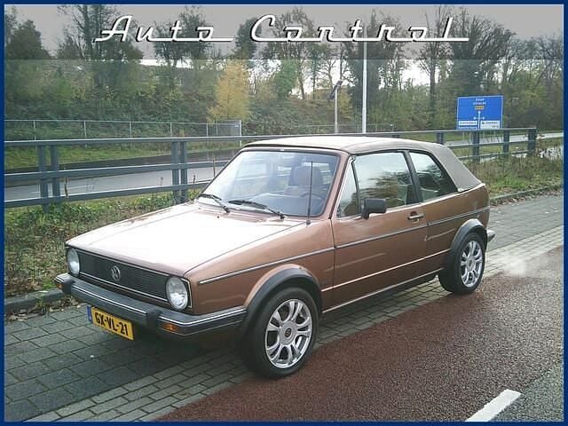 Bruin Gebruikt 1982 VW Golf I GTI Cabriolet | € 9.950 - Afbeelding 1/4