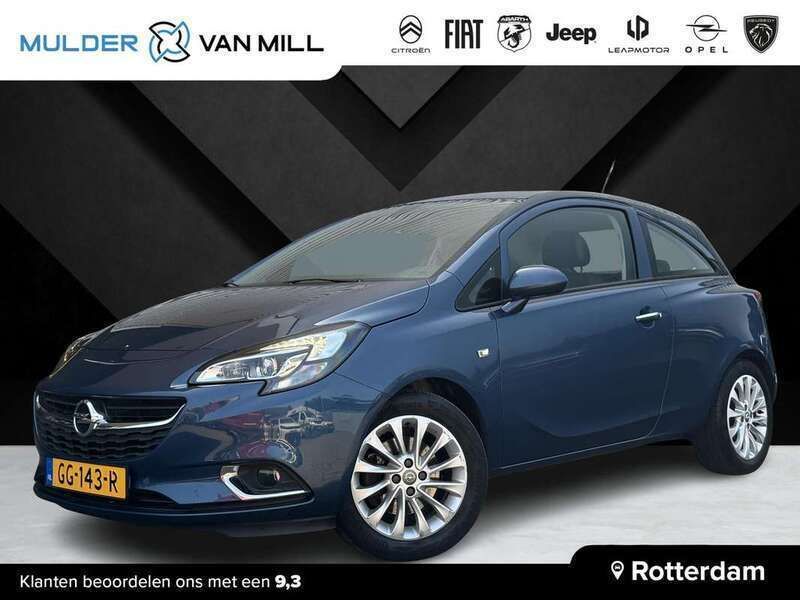 Blauw Gebruikt 2015 Opel Corsa Cosmo Hatchback | € 9.445 (Eerlijke prijs) - Afbeelding 1/4