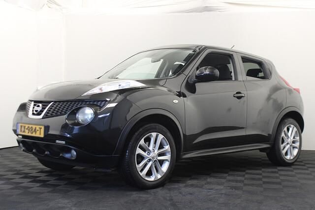 Zwart Gebruikt 2011 Nissan Juke Acenta SUV | € 4.350 (Goede deal) - Afbeelding 1/4