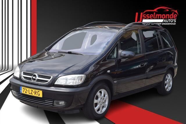 Zwart Gebruikt 2003 Opel Zafira Elegance MPV | € 2.940 (Iets duurder) - Afbeelding 1/4