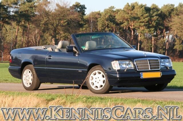 Occasion Mercedes E220 Sportline 150 PK (110 kW) 1994 Blauw Cabriolet