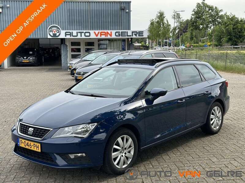 Blauw Gebruikt 2017 Seat Leon ST Stationwagen | € 11.995 (Eerlijke prijs) - Afbeelding 1/4