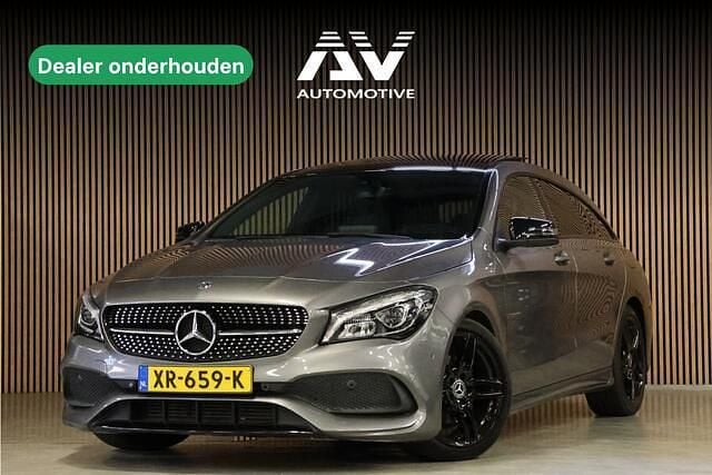 Grijs Gebruikt 2019 Mercedes CLA180 Shooting Brake AMG Stationwagen | € 21.900 (Eerlijke prijs) - Afbeelding 1/4