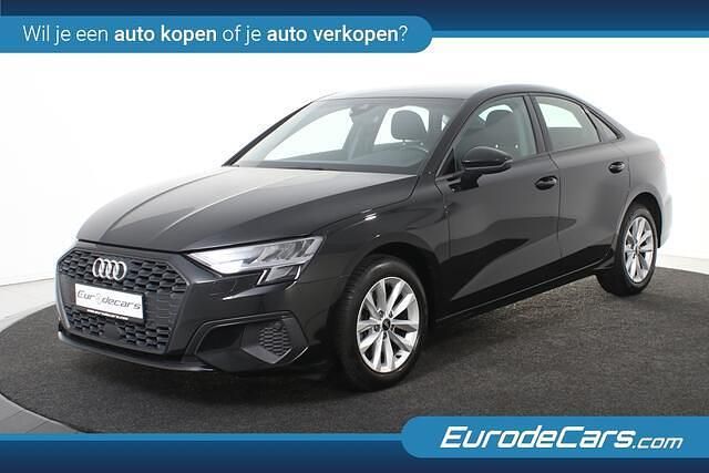 Zwart Occasion 2021 Audi A3 Sedan | € 22.400 (Super prijs) - Afbeelding 1/4