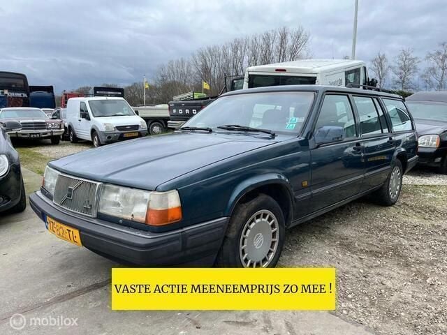 Groen metallic Gebruikt 1991 Volvo 940 Stationwagen | € 1.150 - Afbeelding 1/4