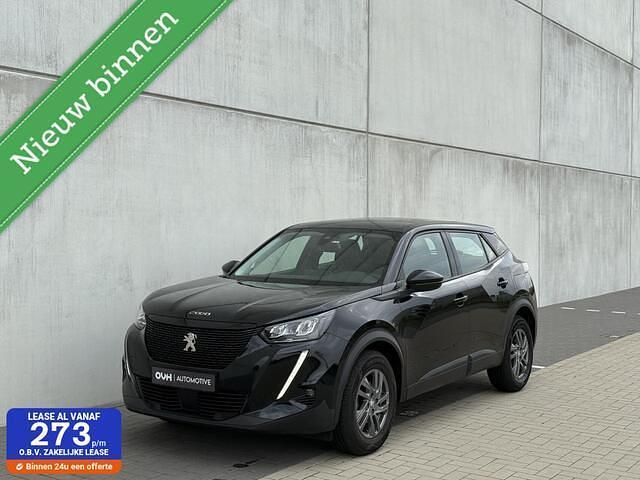 Zwart Gebruikt 2020 Peugeot 2008 SUV | € 14.990 - Afbeelding 1/4