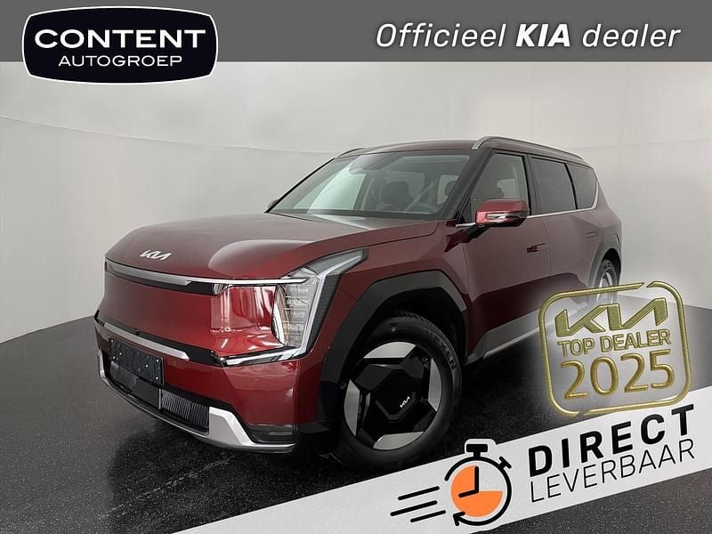 Flare red (rood metallic) Nieuw 2026 Kia EV9 Air SUV | € 64.940 (Super prijs) - Afbeelding 1/4