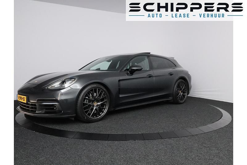 Grijs Gebruikt 2018 Porsche Panamera S E-Hybrid Sport Turismo Sedan | € 54.900 - Afbeelding 1/4
