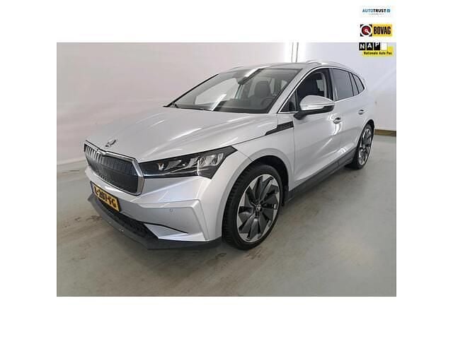 Grijs Gebruikt 2021 Skoda Enyaq iV SUV | € 23.694 (Goede deal) - Afbeelding 1/4