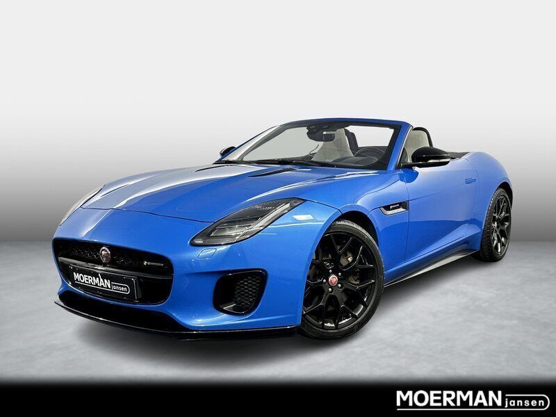 Blauw Gebruikt 2019 Jaguar F-Type R-Dynamic Cabriolet | € 49.750 (Goede deal) - Afbeelding 1/3