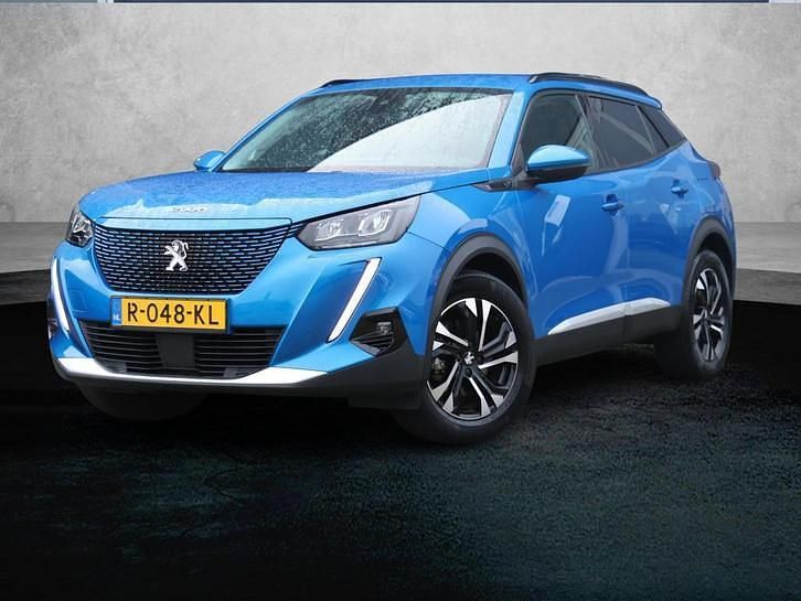 Blauw Occasion 2021 Peugeot e-2008 Allure SUV | € 18.320 (Eerlijke prijs) - Afbeelding 1/4
