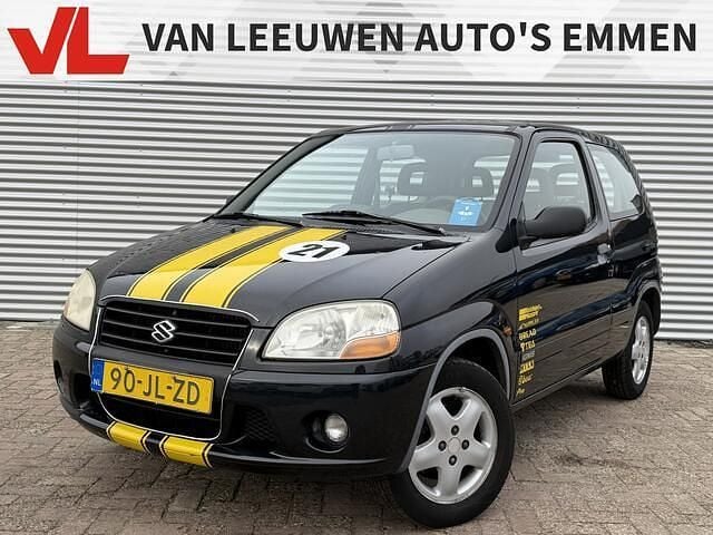 Zwart Gebruikt 2002 Suzuki Ignis Hatchback | € 998 (Eerlijke prijs) - Afbeelding 1/4