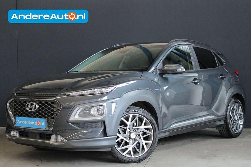 Grijs Gebruikt 2019 Hyundai Kona Premium SUV | € 20.995 (Iets duurder) - Afbeelding 1/4