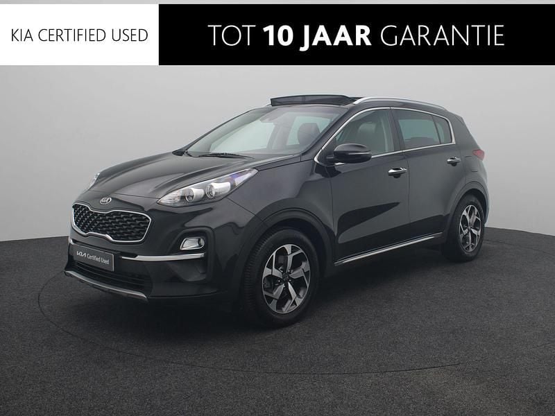 Zwart, metallic lak Gebruikt 2021 Kia Sportage SUV | € 26.940 (Eerlijke prijs) - Afbeelding 1/4