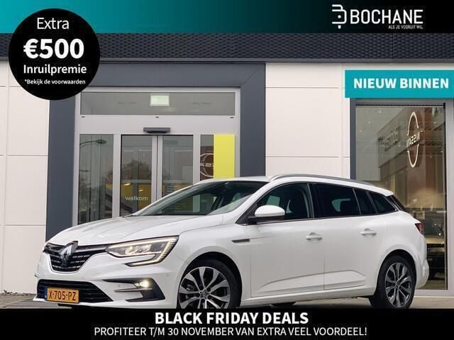 Blanc nacré qnc Gebruikt 2024 Renault Mégane GrandTour Techno Stationwagen | € 27.500 (Eerlijke prijs) - Afbeelding 1/4