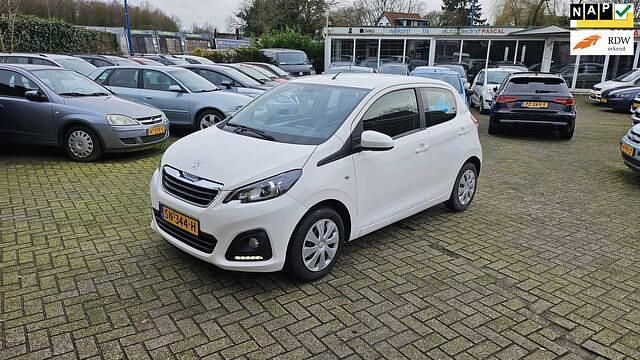 Wit Gebruikt 2018 Peugeot 108 Active Hatchback | € 6.450 (Eerlijke prijs) - Afbeelding 1/4