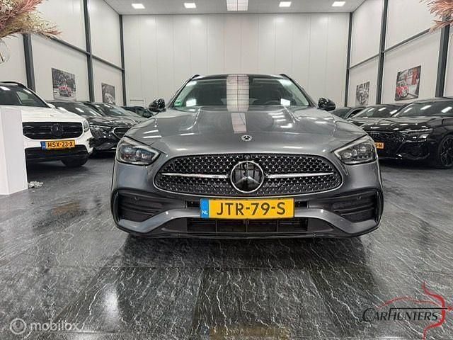 Occasion Mercedes C300 AMG line 2022 Grijs Stationwagen