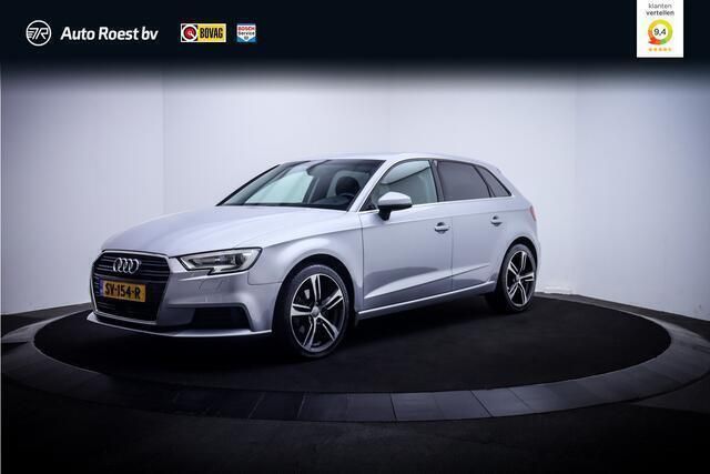 Grijs Gebruikt 2017 Audi A3 Sportback Design Hatchback | € 16.950 (Eerlijke prijs) - Afbeelding 1/4
