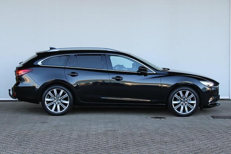 Occasion Mazda 6 Luxury 2022 Zwart Stationwagen