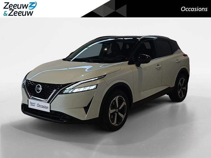Wit Occasion 2021 Nissan Qashqai SUV | € 25.995 (Iets duurder) - Afbeelding 1/4