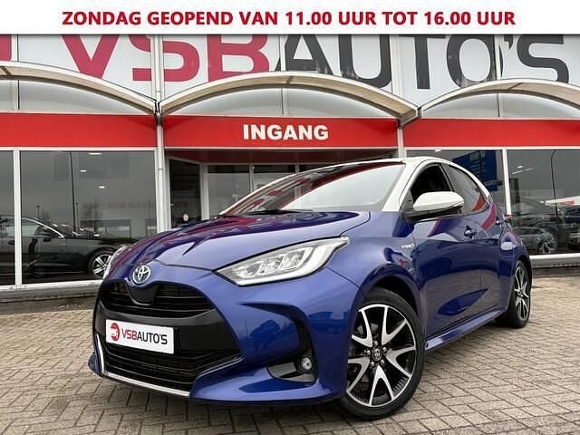 Blauw Occasion 2020 Toyota Yaris Hatchback | € 15.950 (Super prijs) - Afbeelding 1/4