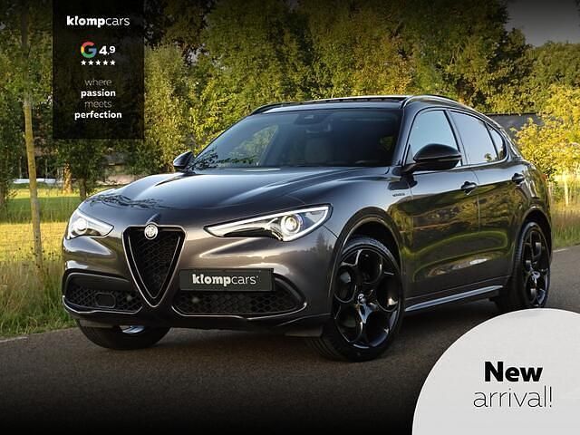 Grijs Gebruikt 2021 Alfa Romeo Stelvio Veloce SUV | € 49.770 (Duur) - Afbeelding 1/4