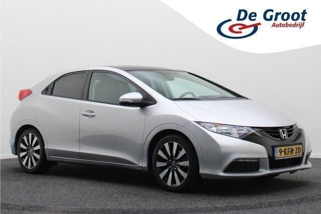 Grijs Gebruikt 2013 Honda Civic Comfort Hatchback | € 7.950 (Eerlijke prijs) - Afbeelding 1/4