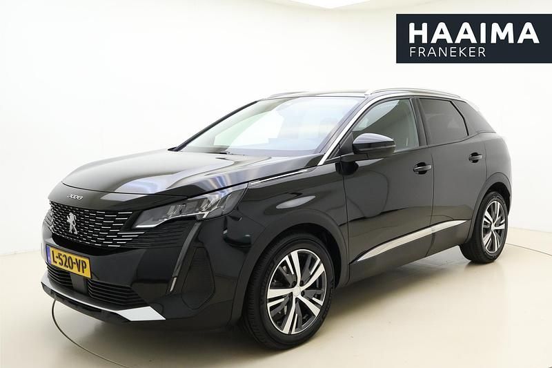 Zwart Gebruikt 2021 Peugeot 3008 Premium SUV | € 22.945 (Iets duurder) - Afbeelding 1/4
