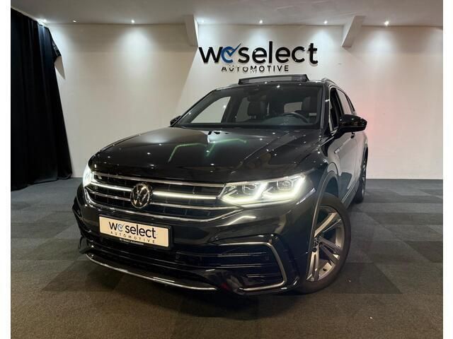 Zwart Gebruikt 2023 VW Tiguan Allspace R-line SUV | € 49.950 - Afbeelding 1/4