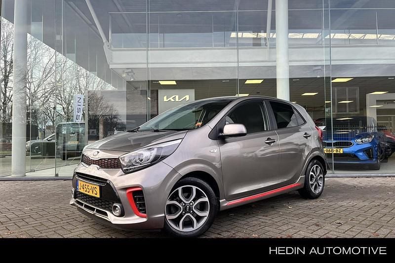 Grijs Occasion 2020 Kia Picanto GT-Line Hatchback | € 12.945 (Eerlijke prijs) - Afbeelding 1/4