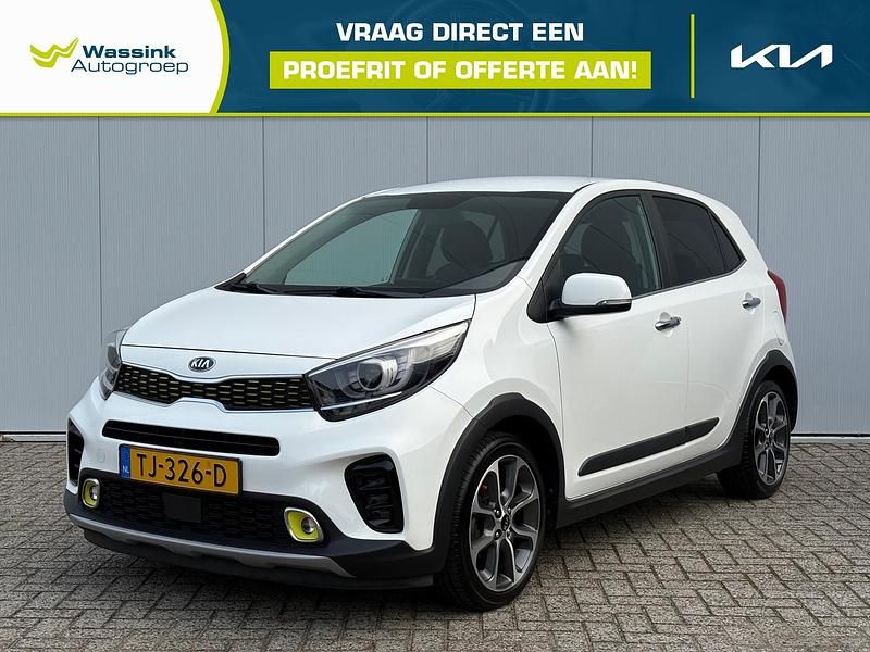 Wit Gebruikt 2018 Kia Picanto X-Line Hatchback | € 13.590 (Eerlijke prijs) - Afbeelding 1/4