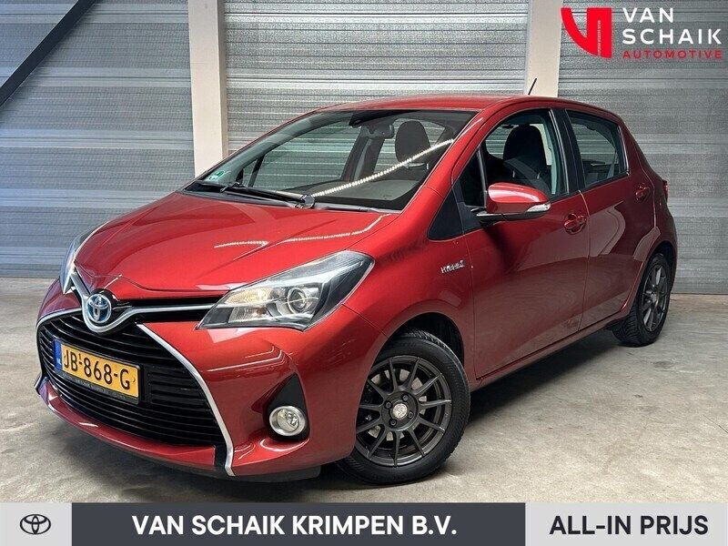 Rood Gebruikt 2015 Toyota Yaris Hatchback | € 11.950 (Eerlijke prijs) - Afbeelding 1/4