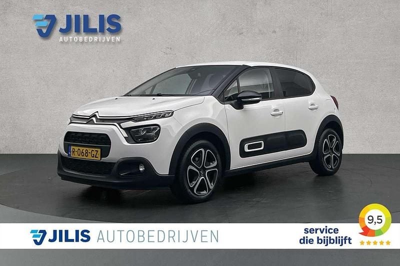 Wit Gebruikt 2022 Citroën C3 Feel Hatchback | € 11.950 (Super prijs) - Afbeelding 1/3