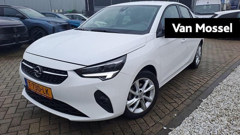 Wit Gebruikt 2021 Opel Corsa Elegance Hatchback | € 13.440 (Goede deal) - Afbeelding 1/4