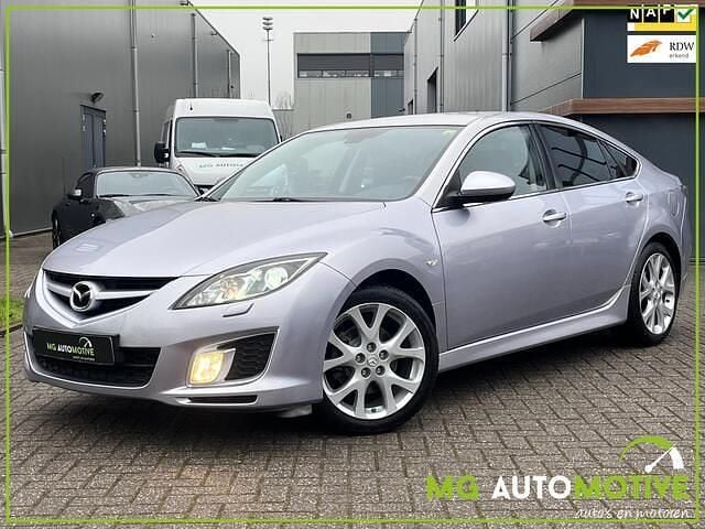 Grijs Occasion 2010 Mazda 6 Hatchback | € 4.450 (Eerlijke prijs) - Afbeelding 1/4