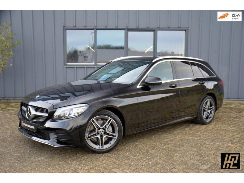 Zwart Gebruikt 2018 Mercedes C200 Business Stationwagen | € 27.950 (Iets duurder) - Afbeelding 1/4