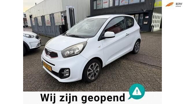 Wit (metallic) Occasion 2012 Kia Picanto Hatchback | € 2.950 (Goede deal) - Afbeelding 1/4