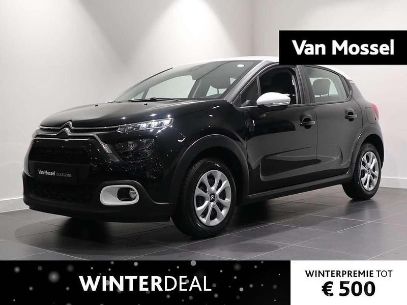 Zwart Occasion 2023 Citroën C3 PureTech Hatchback | € 11.740 (Goede deal) - Afbeelding 1/4