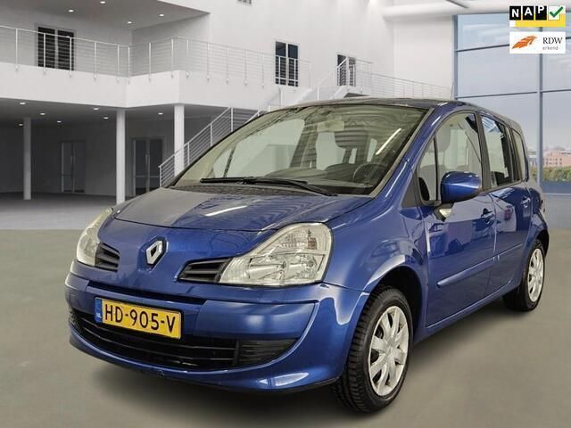 Blauw Gebruikt 2010 Renault Grand Modus Expression MPV | € 1.695 (Super prijs) - Afbeelding 1/4
