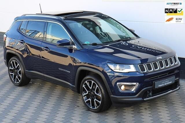 Blauw Gebruikt 2019 Jeep Compass SUV | € 19.945 (Iets duurder) - Afbeelding 1/4