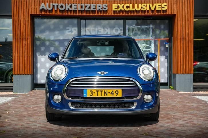 Occasion Mini Cooper D Chili 116 PK (85 kW) 2014 Blauw, metallic lak Hatchback